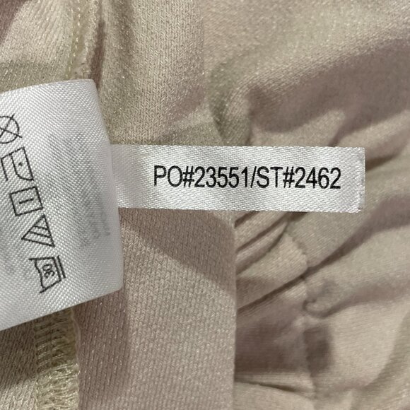 LYSSE "Ilaria" Short Sleeve Tunic Blazer Open Front Short Sleeve, Cream - L - Picture 13 of 15